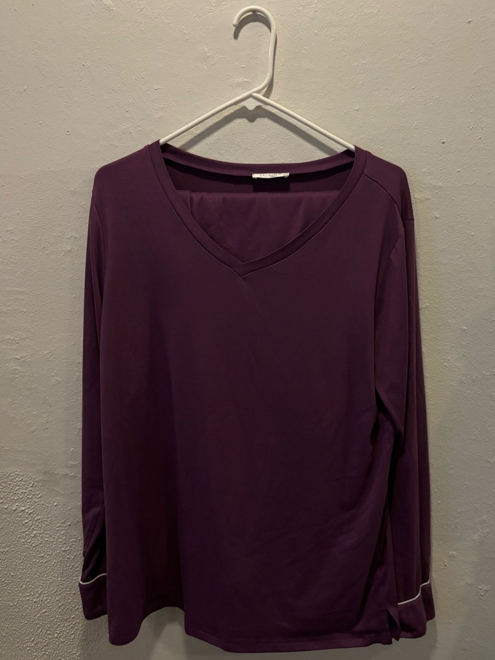 Long Sleeve V-Neck Pajama Set
